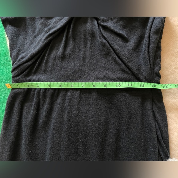 Black ROBERT RODRIGUEZ Dress sz 6- 100% linen - Picture 8 of 9